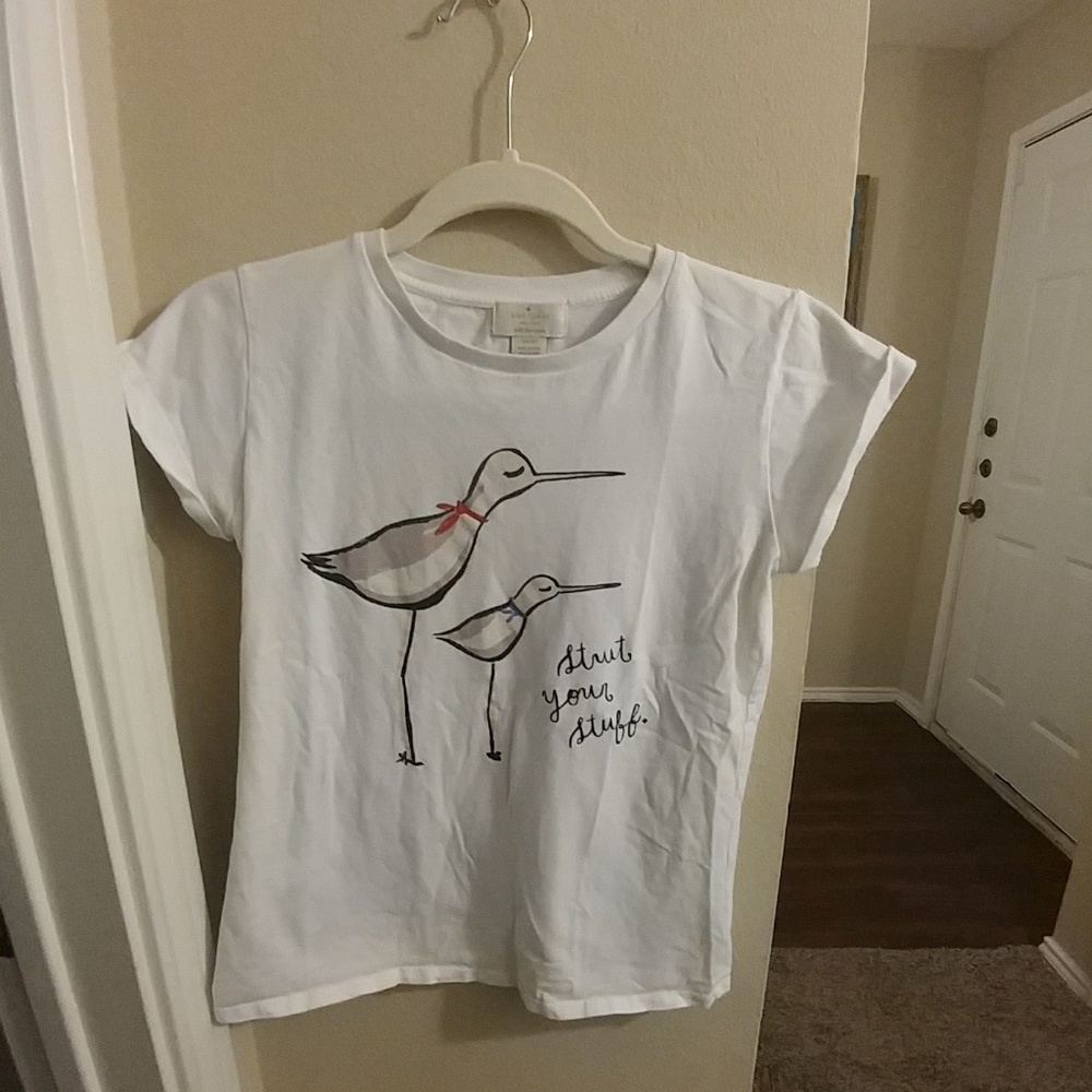 Girls Kate Spade beach t-shirt.